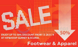 Featured image for (EXPIRED) Hip&Hoop SALE 13 – 28 Sep 2014