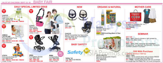 Isetan Baby Fair 4 Sep 2014