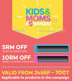 Featured image for (EXPIRED) Lazada RM10 Discount Kids & Moms Bonanza Coupon Code 28 Sep – 7 Oct 2014