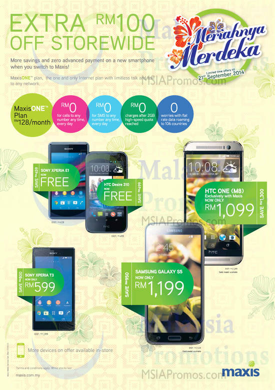 Maxis 6 Sep 2014