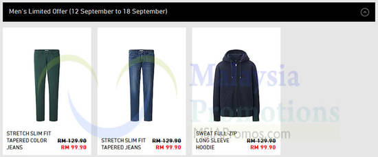 Mens Limited Offer Till 18 Sep