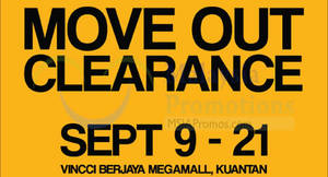 Featured image for (EXPIRED) Padini Vincci Moving Out Clearance SALE @ Berjaya Megamall Kuantan 10 – 21 Sep 2014