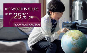 Featured image for (EXPIRED) Qatar Airways Up To 25% OFF 3 Days Promo Air Fares 15 – 18 Sep 2014