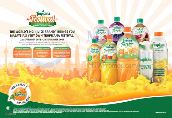 Tropicana Twister Fruit Burst, Coconut Water, Juicy Burst