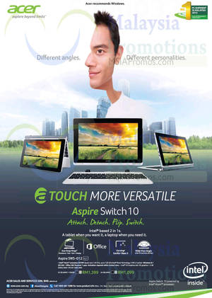 Featured image for Acer Aspire Switch 10 Features & Price 3 Oct 2014