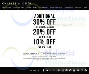 Featured image for Charles & Keith Promotion @ Johor Premium Outlets 3 – 31 Oct 2014