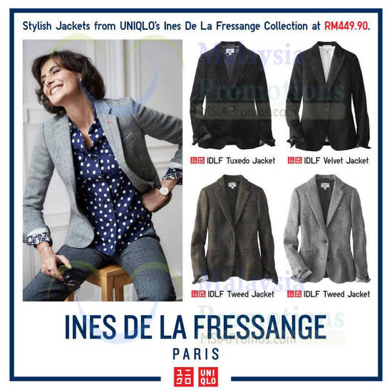 (Fahrenheit 88 Store Only) Stylish Jackets from Ines De La Fressange Paris