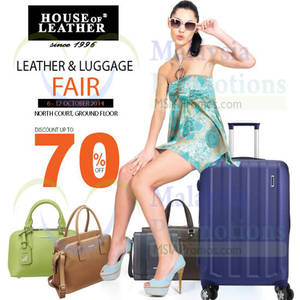 Featured image for (EXPIRED) House of Leather Leather & Luggage Fair @ Mid Valley Megamall 6 – 12 Oct 2014