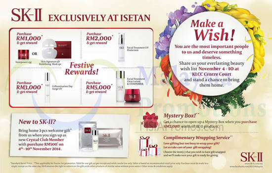 Isetan SK II 30 Oct 2014