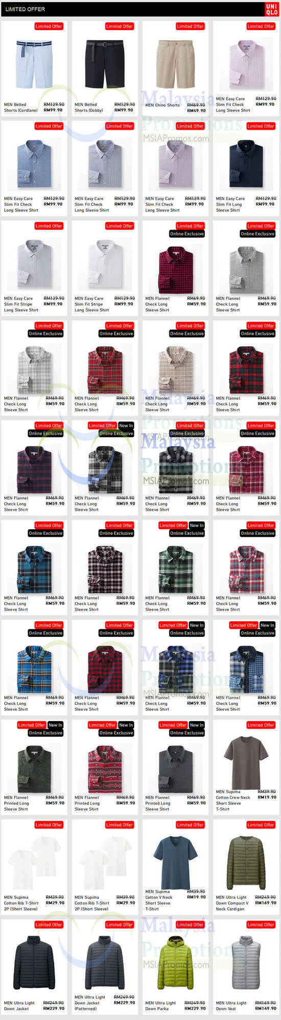 Limited Men Offers (Estimated Till 19 Oct)