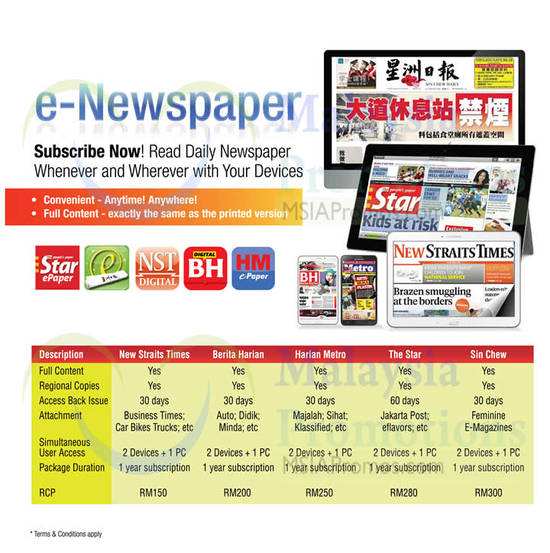 Newspaper Subscription