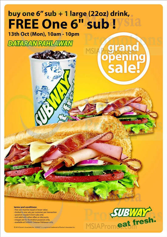 Subway 11 Oct 2014