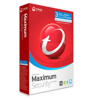 Featured image for Trend Micro NEW Maximum Security 2015 Cloud Edition Security Software 8 Oct 2014