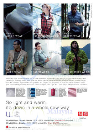 Featured image for (EXPIRED) Uniqlo Nationwide Promo Offers 17 – 19 Oct 2014