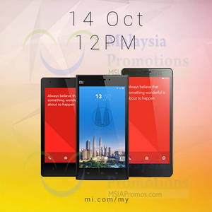 Featured image for (EXPIRED) Xiaomi Redmi 1S, Redmi Note & Mi3 Restock Sale 14 Oct 2014