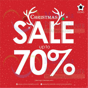 Featured image for Covo Cosmetics Up To 70% OFF Christmas SALE 14 Nov 2014