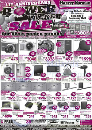 Featured image for (EXPIRED) Harvey Norman Digital Cameras, TVs & Appliances Offers 29 Nov – 5 Dec 2014