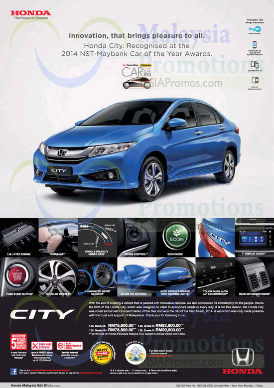 Honda City 29 Nov 2014