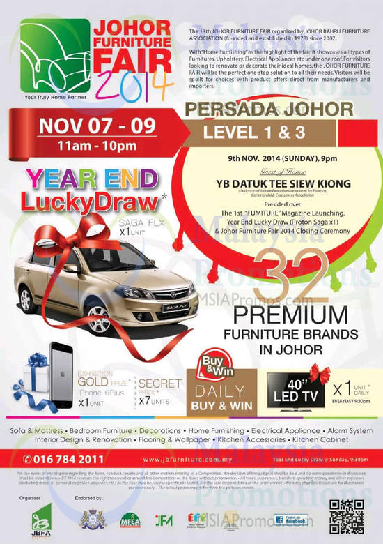 Johor Furniture Fair 5 Nov 2014