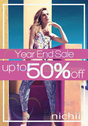 Featured image for (EXPIRED) Nichii Up to 50% OFF Year End SALE (Further Reductions!) 20 Nov 2014