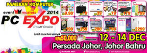 Featured image for (EXPIRED) PC EXPO @ Persada Johor International Convention Centre 12 – 14 Dec 2014