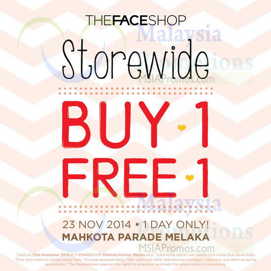 The Face Shop 22 Nov 2014