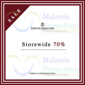 Featured image for Tocco Toscano 70% Off Storewide 18 Nov 2014 – 1 Jan 2015