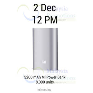 Featured image for (EXPIRED) Xiaomi Mi Power Banks Restock Sale 2 Dec 2014