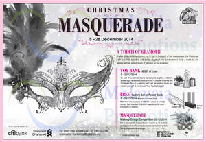 Featured image for (EXPIRED) Cheras Leisure Mall Christmas Masquerade Promotions & Activities 5 – 28 Dec 2014