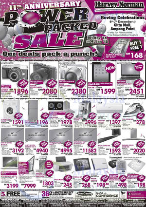 Featured image for (EXPIRED) Harvey Norman Digital Cameras, TVs & Appliances Offers 6 – 12 Dec 2014