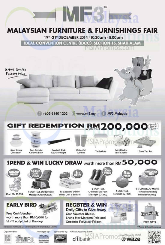 Malaysian Furniture n Furnishing Fair 16 Dec 2014