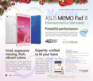 Featured image for Asus Notebooks, Smartphones & Tablets Offers 4 Dec 2014