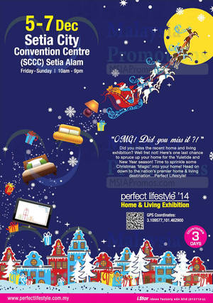 Featured image for (EXPIRED) Perfect Lifestyle @ Setia City Convention Centre 5 – 7 Dec 2014