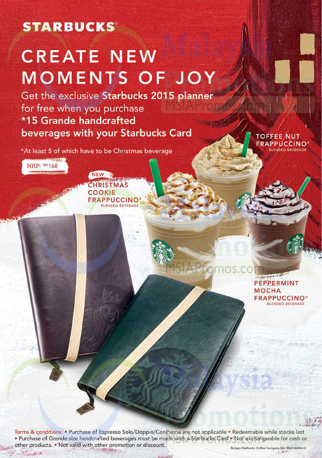 Starbucks 12 Dec 2014 » Starbucks FREE 2015 Planner Promo 12 Dec 