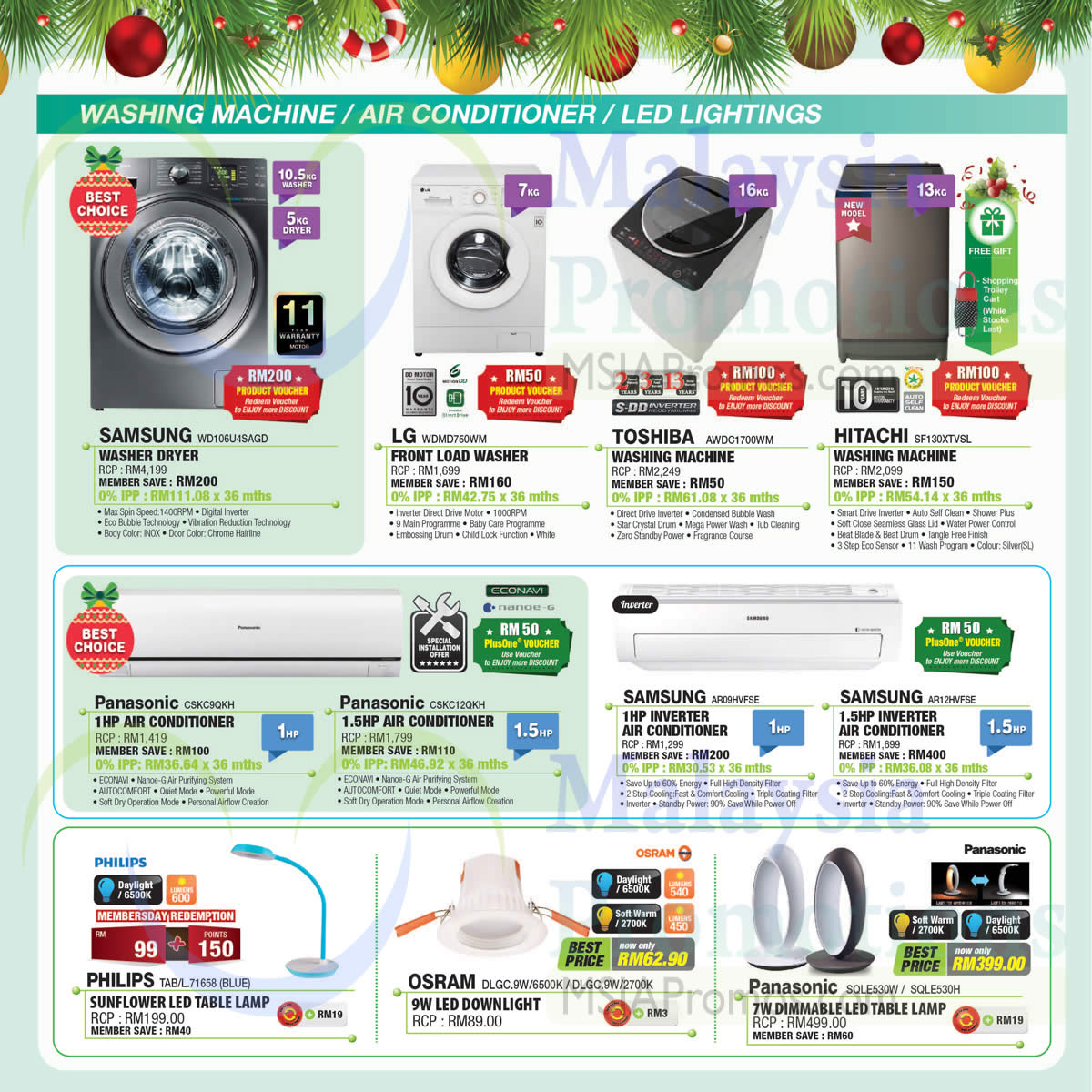 Featured image for SenQ Notebooks, Digital Cameras, Home Appliances, TVs & Phones Offers 1 - 31 Dec 2014