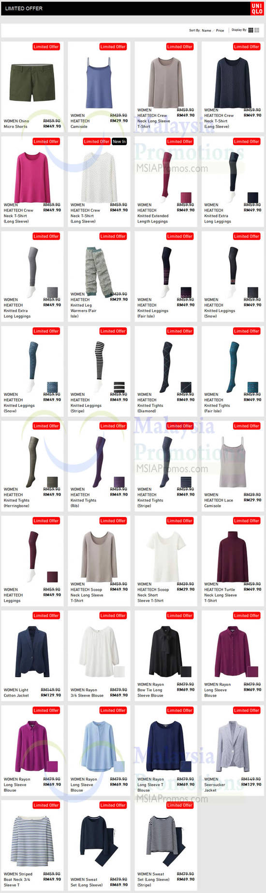 (Est till 18 Jan) Womens Limited Offers