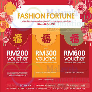 Featured image for (EXPIRED) F3 Brands Spend & Get Free Voucher New Year Offer 19 Jan – 20 Feb 2015