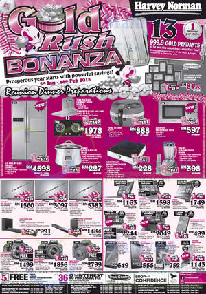 Featured image for Harvey Norman Digital Cameras, TVs & Appliances Offers 31 Jan – 6 Feb 2015