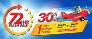 Featured image for (EXPIRED) Legoland Malaysia 30% Off Combo Tickets Online Flash Sale 20 – 22 Jan 2015