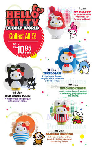 Featured image for McDonald’s Hello Kitty Bubbly World 2 Jan – 5 Feb 2015
