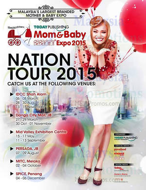 Featured image for Mom & Baby Expo 2015 @ MITC Melaka 2 – 4 Oct 2015