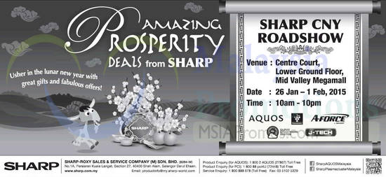 Sharp Roadshow 26 Jan 2015