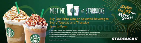 Starbucks 15 Jan 2015