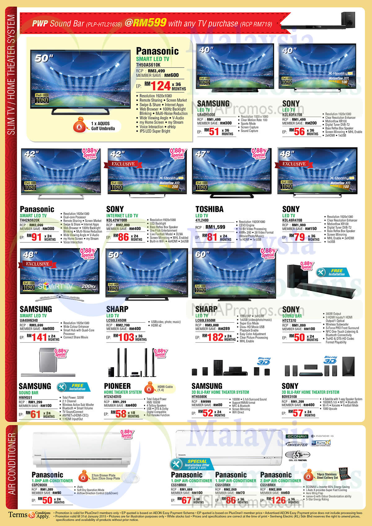 Featured image for Senheng Appliances, Smartphones, Digital Cameras & Other Offers 1 - 31 Jan 2015