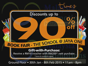 Featured image for (EXPIRED) Times Bookstores Sale @ Jaya One 30 Jan – 8 Feb 2015