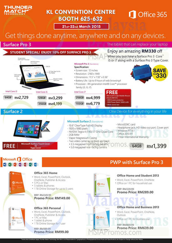 20 Mar Thunder Match Technology Microsoft Tablets, Softwares, Surface Pro 3, 2, Microsoft Office 365 Home, Personal, Home n Student 2013, Home n Business 2013