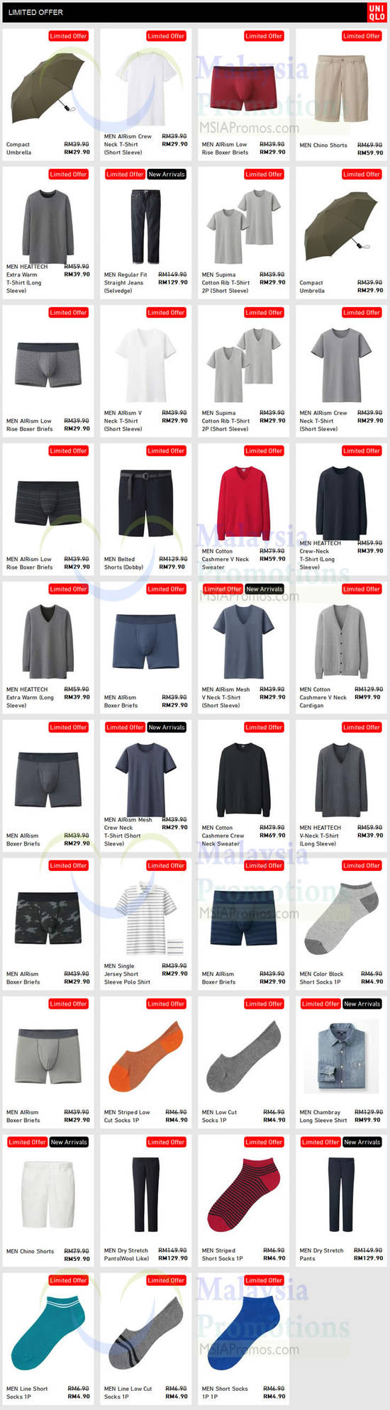 (Est till 15 Feb) Men Limited Offers