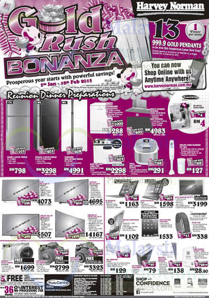 Featured image for (EXPIRED) Harvey Norman Digital Cameras, TVs & Appliances Offers 14 – 20 Feb 2015