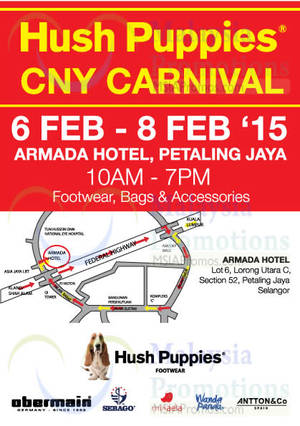 Featured image for (EXPIRED) Hush Puppies Warehouse Clearance SALE @ Petaling Jaya 6 – 8 Feb 2015