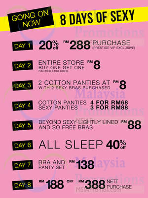 Featured image for La Senza Spend RM388 & RM188 Off 1-Day Promo 22 Feb 2015